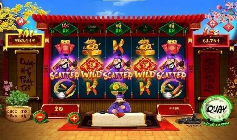 Các biểu tượng trong game nổ hũ Ông Đồ tại EV88